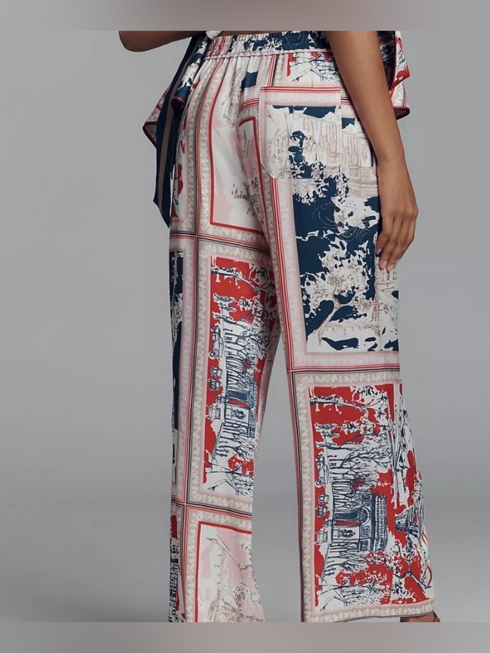 Anthropologie Maeve Brooklin Wide Leg Pants - Picture 2 of 12